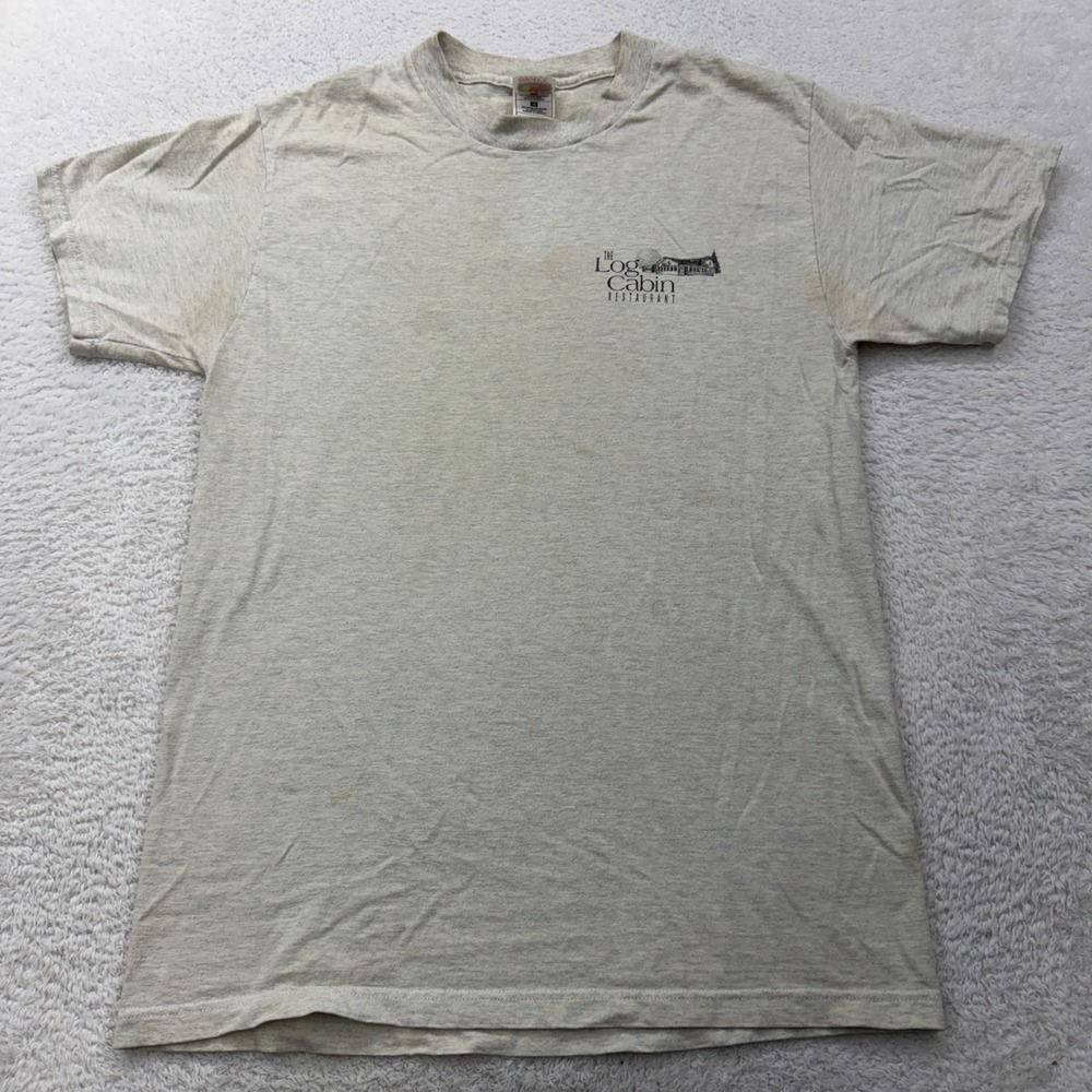 Vintage The Log Cabin Restaurant Cruise Night T Shirt Men's Size‎ M Graphic Tee